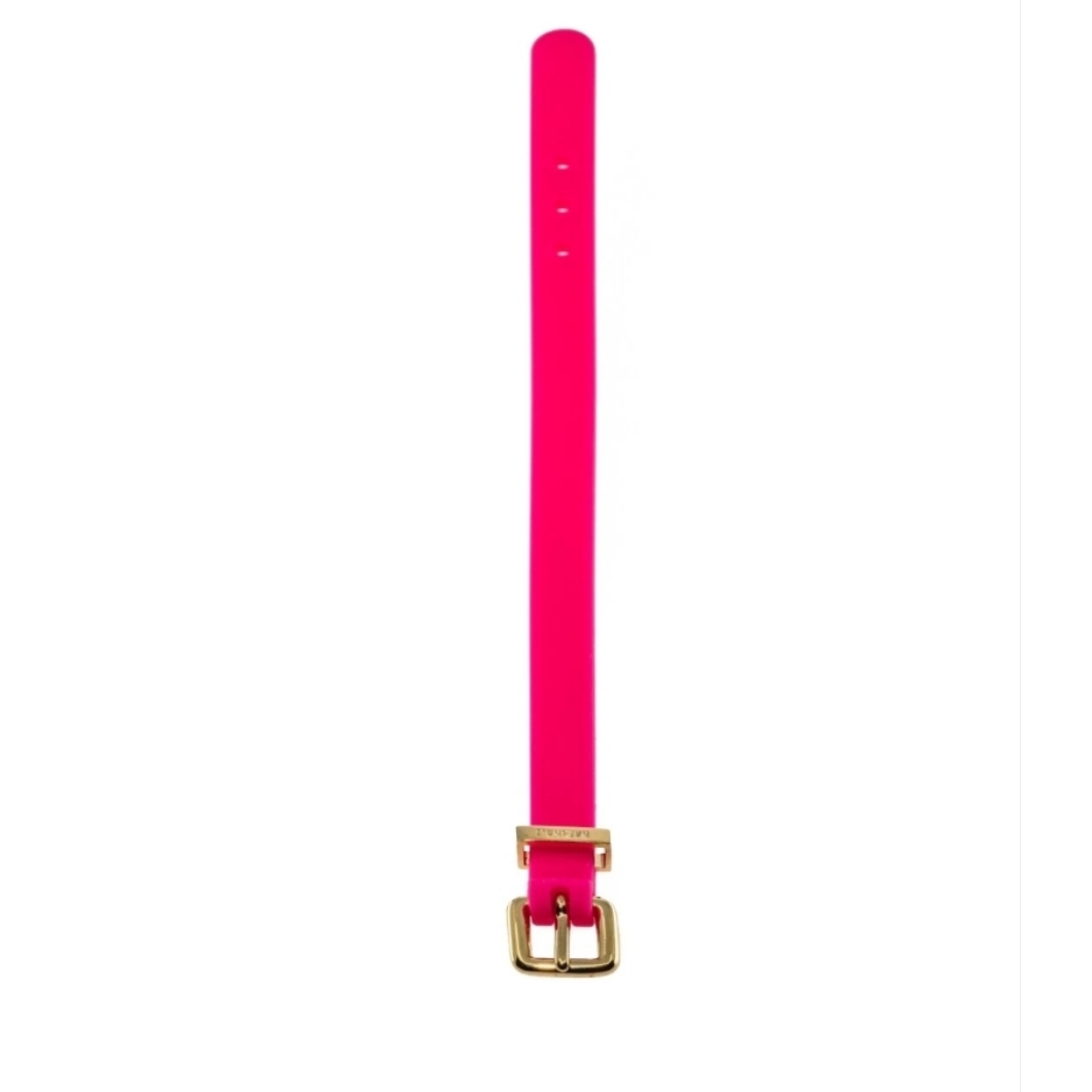 Marc By Marc Jacobs Knockout Pink Watch Band Bracelet Gold Accents Nwt 18$